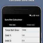 forecast doubles bet calculator